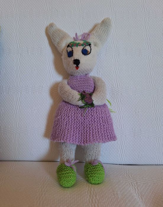 Boneca feita à mão.