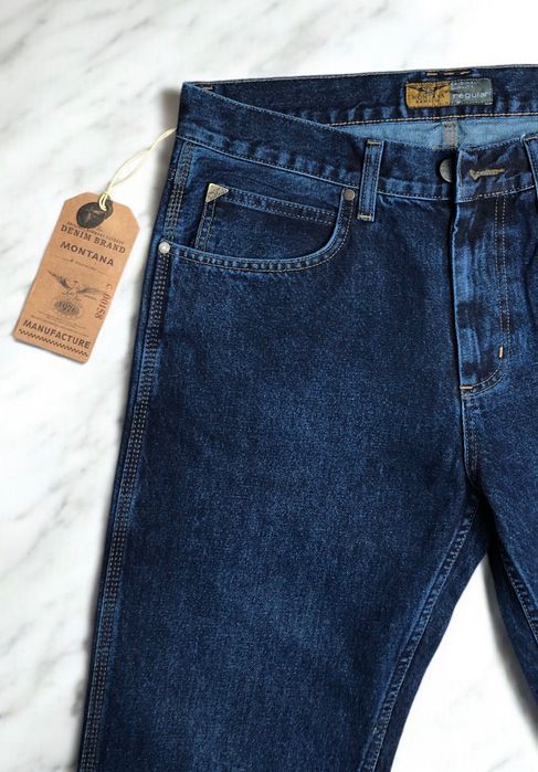Джинси  чоловічі Montana Hamburg Original темно - синій