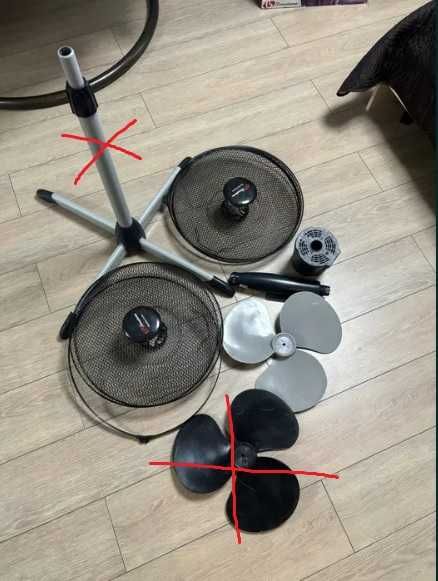 Вентилятор Binatone запчасти