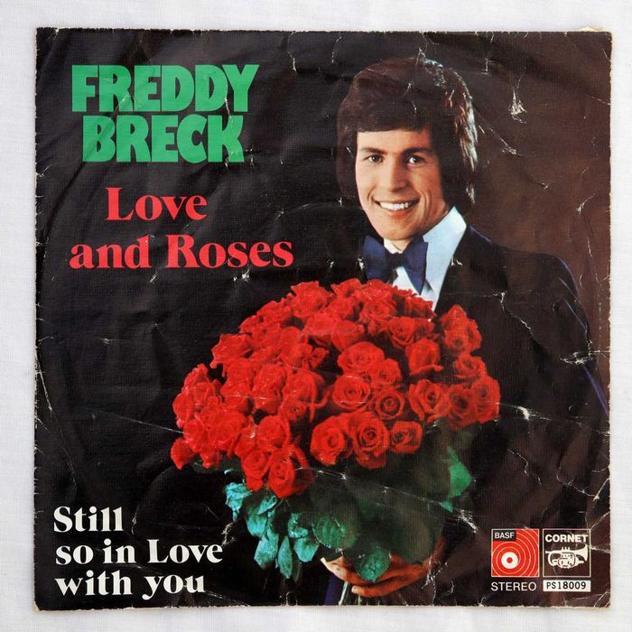 Disco Vinil Single Freedy Breck love and roses