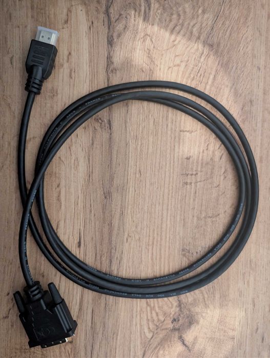 Adaptador HDMI para DVI - COMO NOVO