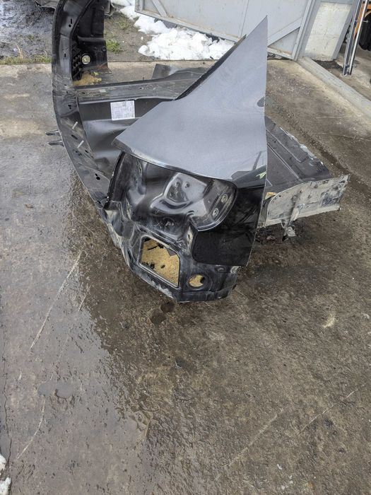 Четверть Audi A4 B8 Криша Корито запаски Ауді А4 Б8 Панель Чверть