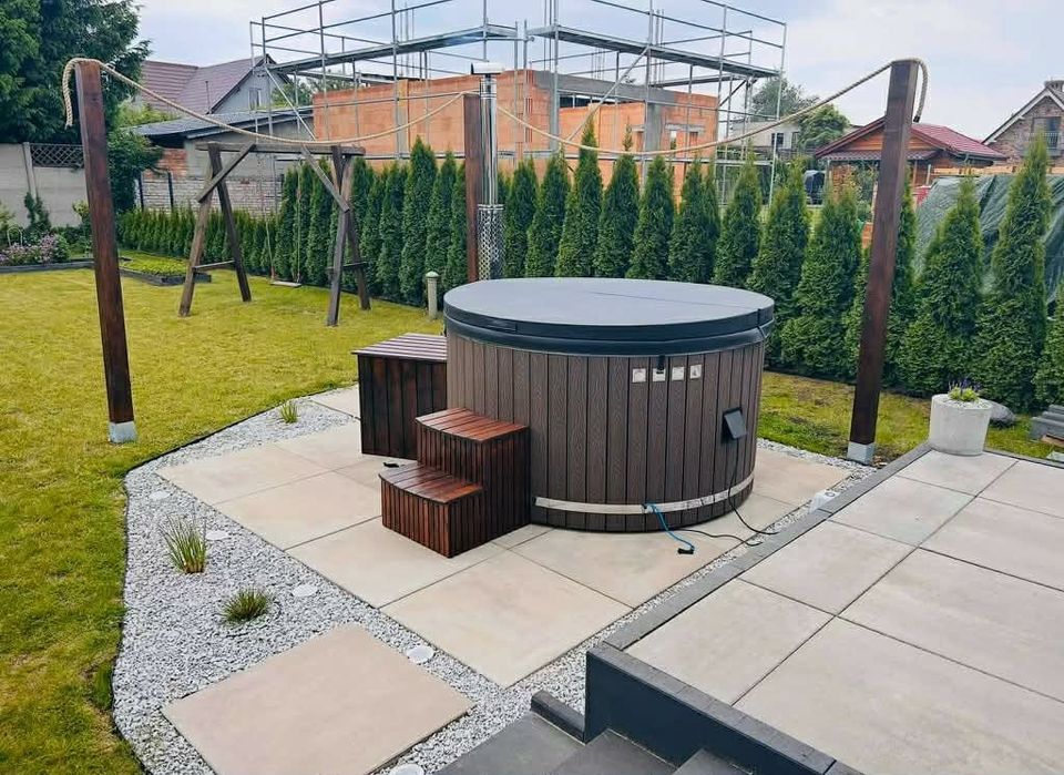 Balia Ogrodowa Ruska Bania Jacuzzi