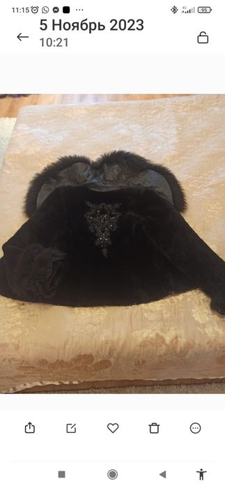 Полушубок для девочки школьницы