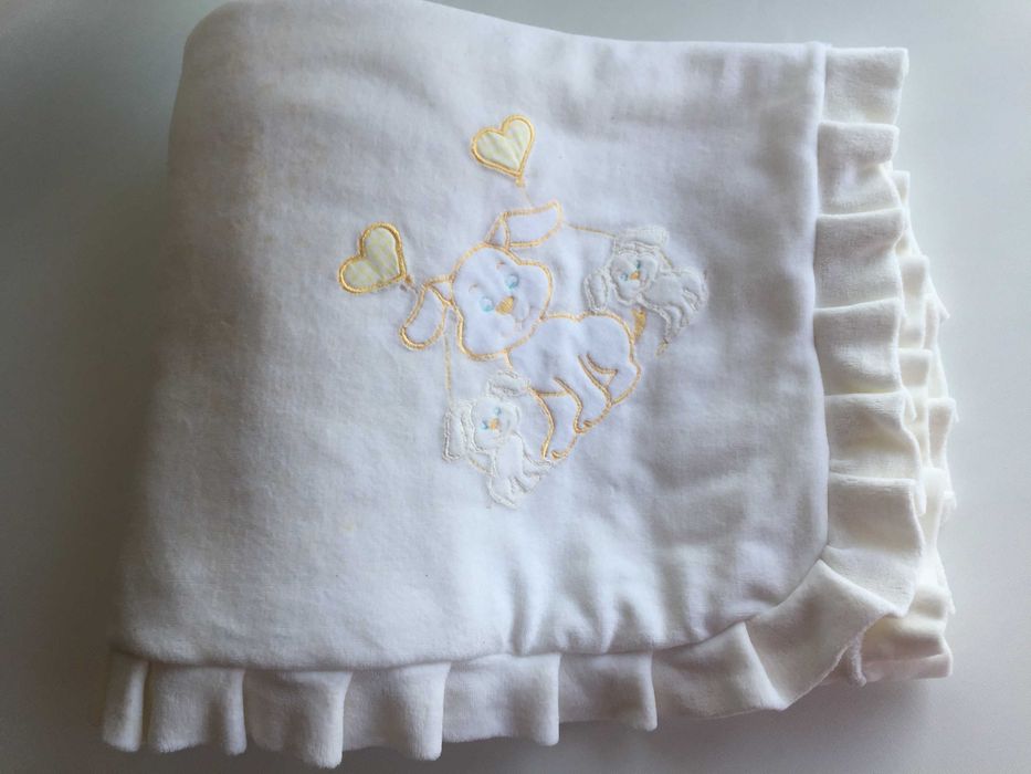Manta de Bebe Aveludada e Fofinha – Bege – 85x92cm