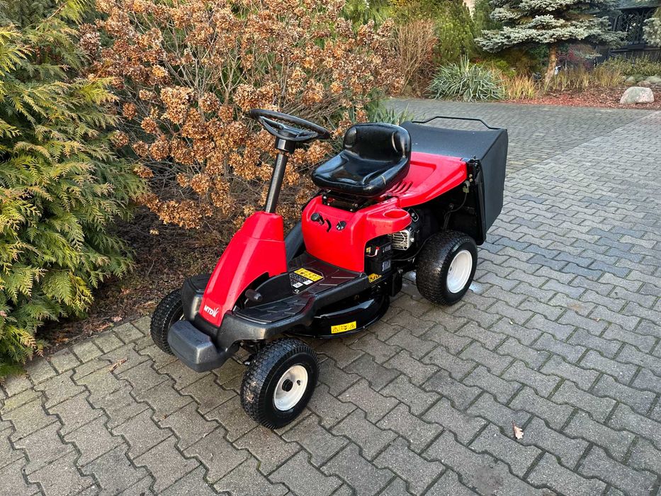 Kosiarka traktorek MTD Rider Briggs Stratton 875 z koszem Wolf garten