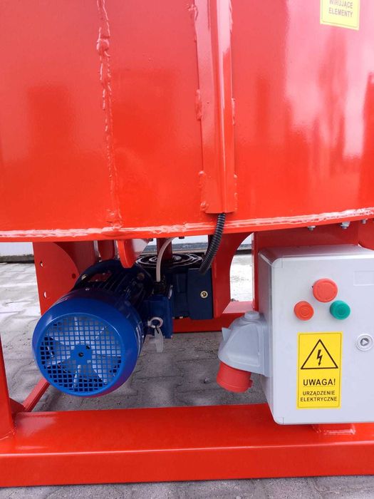Betoniarka elektryczna 800L - malowana proszkowo