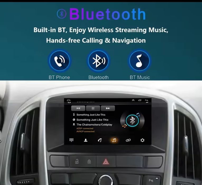 Android Auto 16 / Apple CarPlay para Opel Astra J (2009–2015)