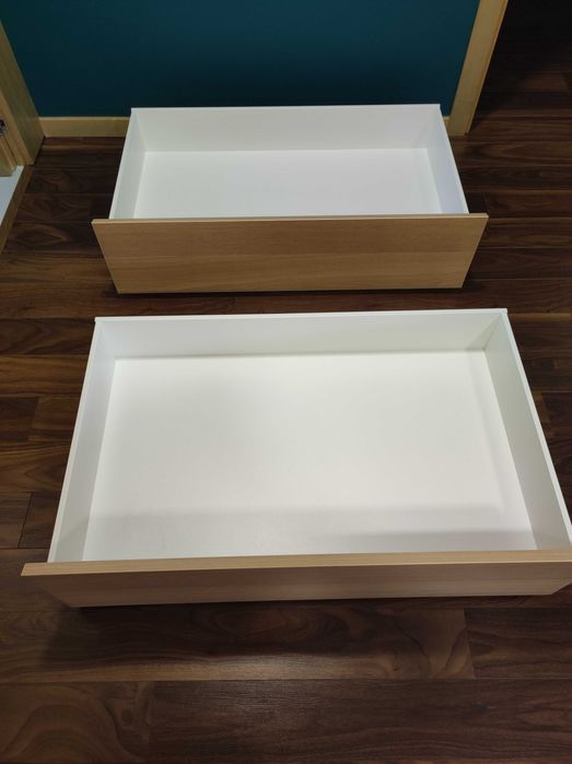 Caixas arrumação Malm IKEA (gavetões cama)