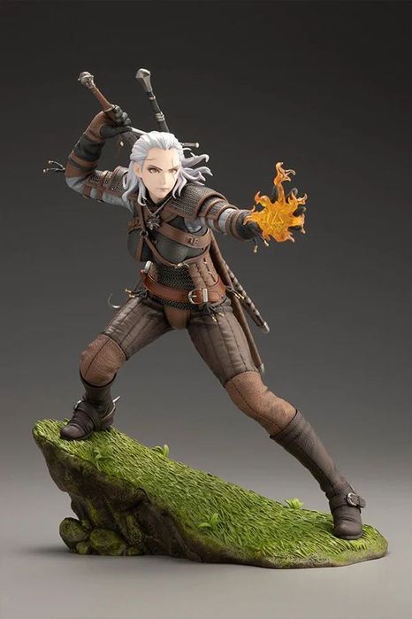 Figurka Wiedźmin Witcher Geralt BISHOUJO - Kotobukiya - NOWA