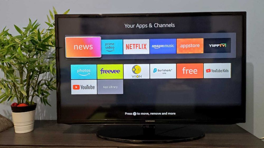 Telewizor SAMSUNG z Androidem - SAMSUNG android TV