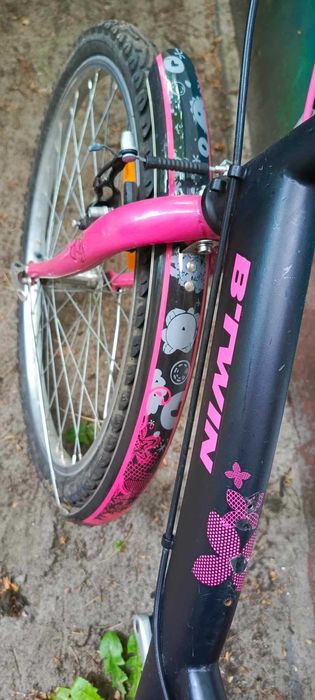 Rower B-twin dziewczęcy 24"