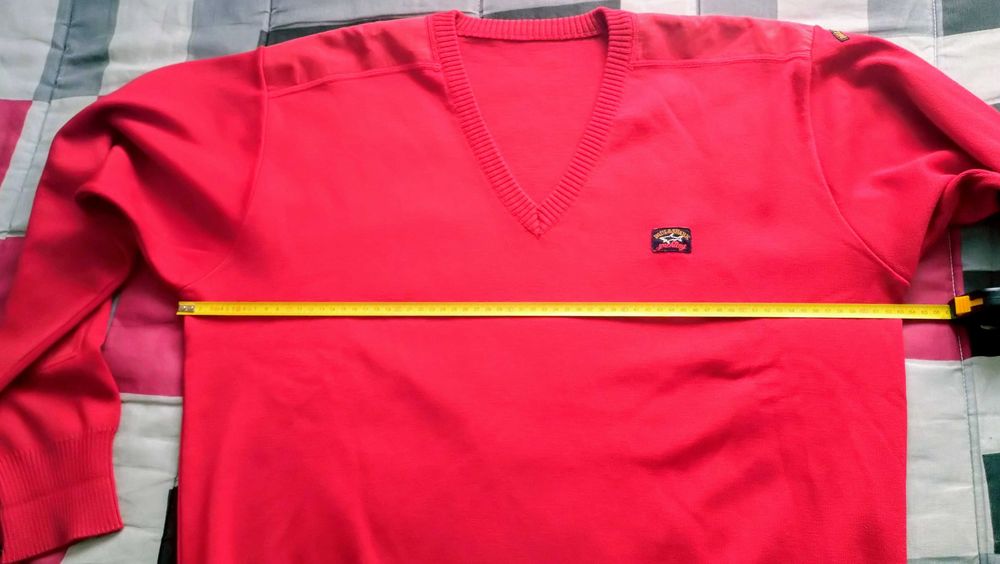 Camisola Pulover Paul & Shark decote em V tam: L