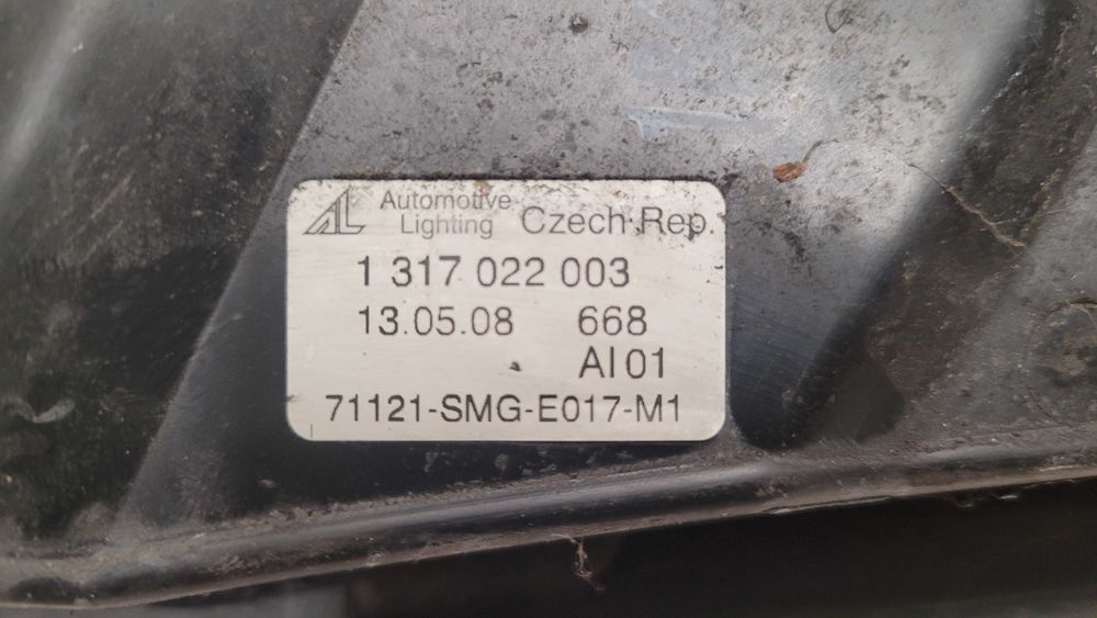 grill środkowy akwarium Honda Civic 8 UFO 71121-smg-e017-m1