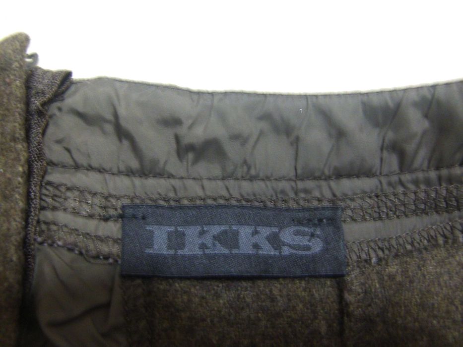 Юбка (спідниця) теплая, зимняя шерстяная (шерсть) хаки (миди)