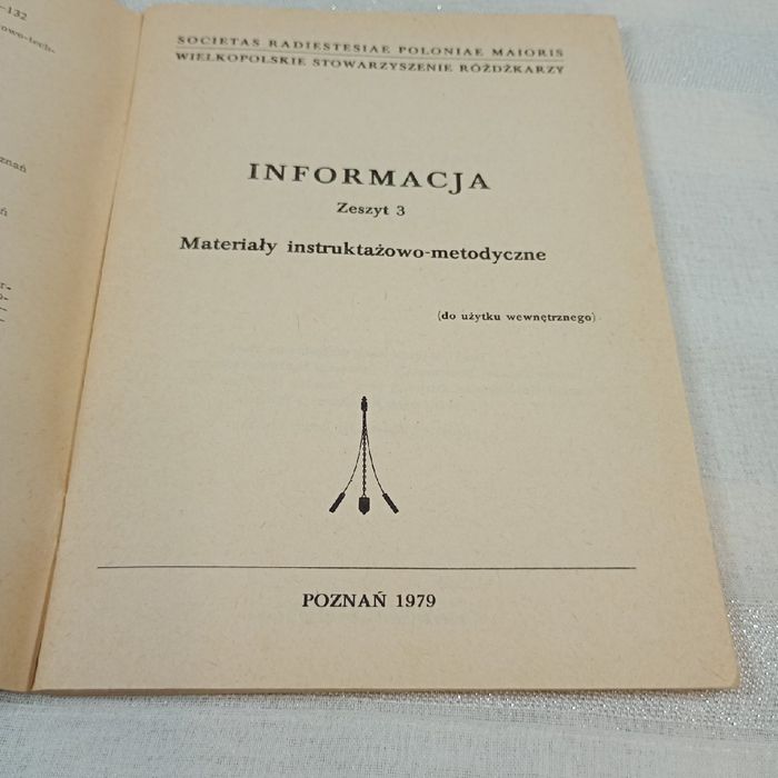 Informacja radiestezja geotronika biotronika psychotronika. Praca zbio