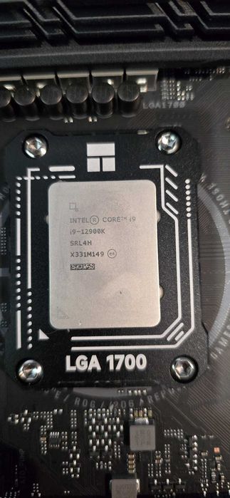Procesor intel i9 12generacja wraz z płytą.