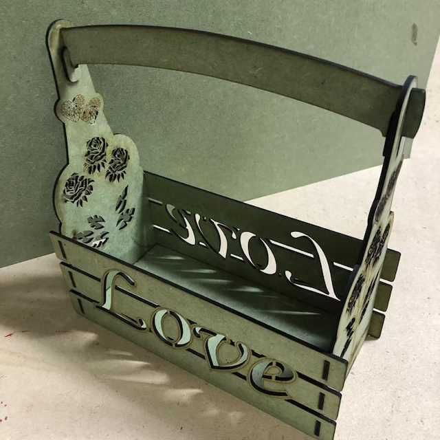 Декоративные корзины для цветов из фанеры для составления букетов