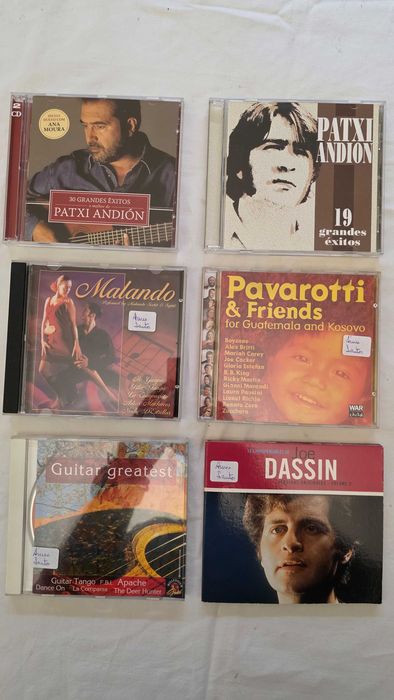 Vários Discos em Formato Cd