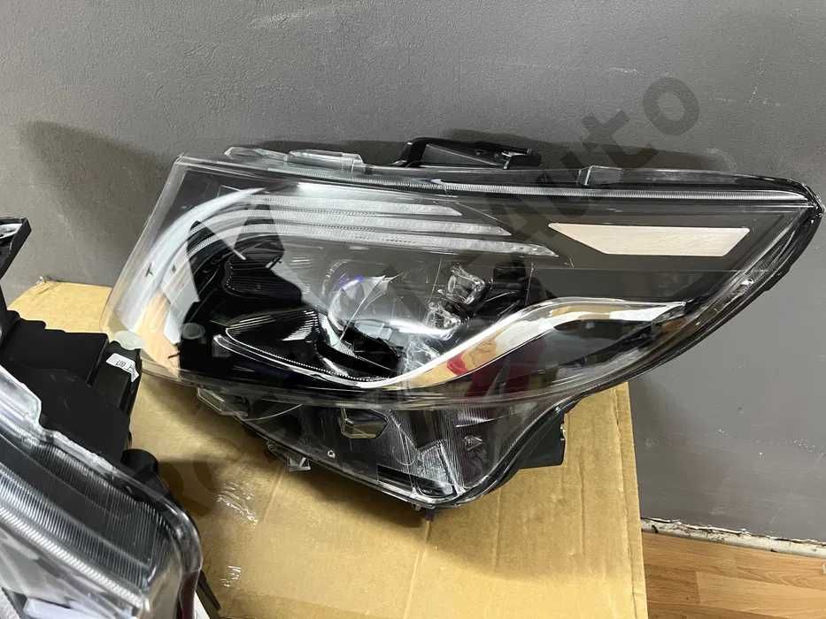 фары mercedes vito w447 ЗАМЕНА ГАЛОГЕНА LED фара Фари оптика