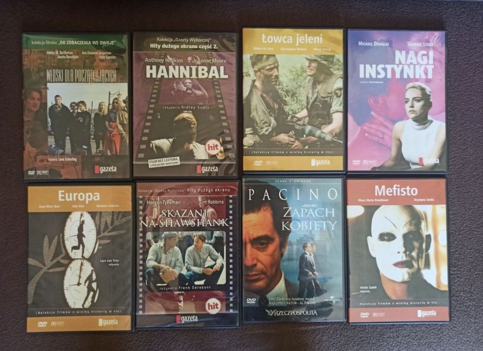 Płyty DVD filmy klasyka 8 płyt