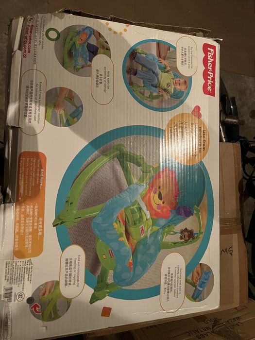Lezaczek bujaczek Fisher Price