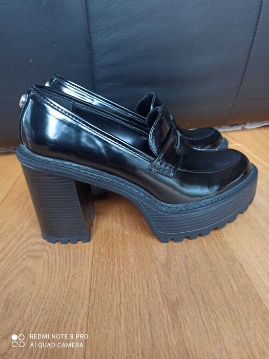 Nine West Półbuty NAHIDA - czarne rozmiar 38