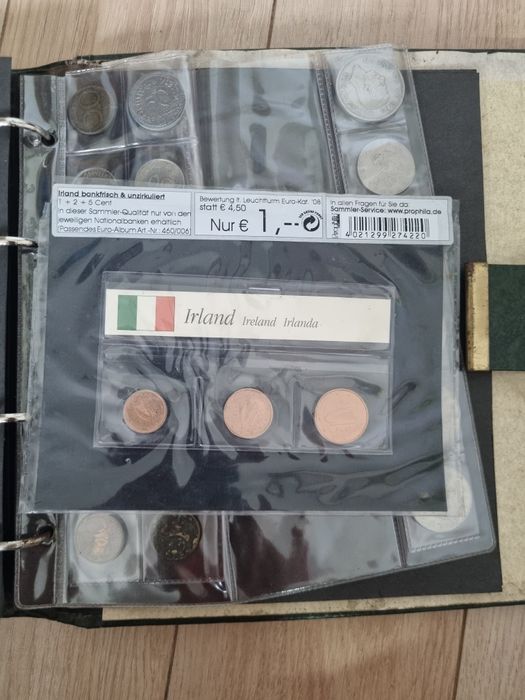 Zestaw monet kolekcjonerskich