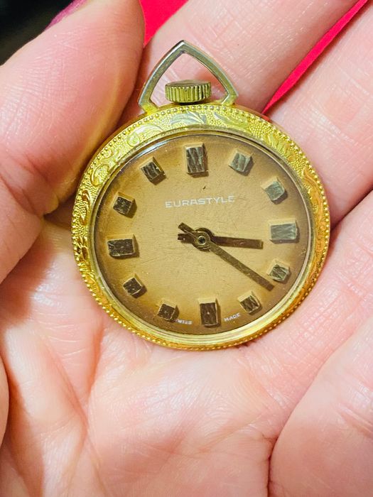 Eurastyle zegarek kieszonkowy vintage