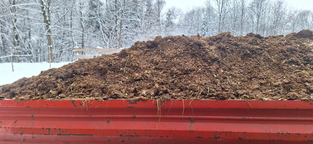 Koński obornik. Nawóz