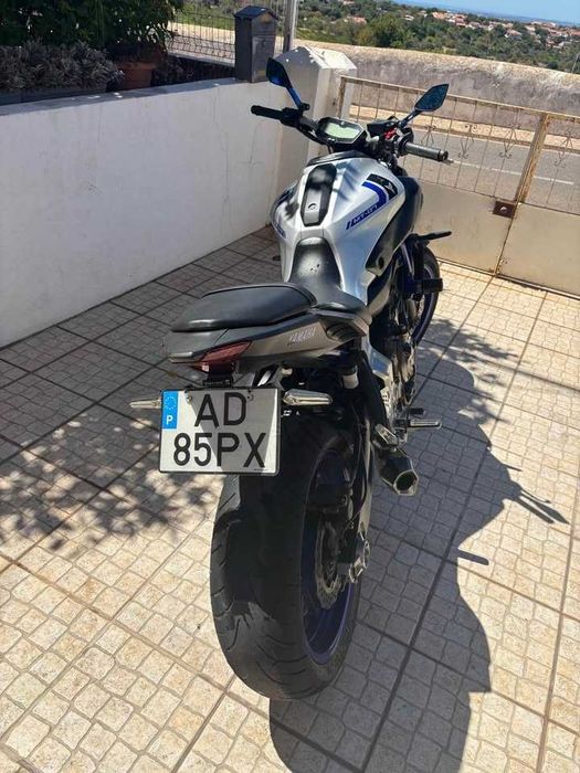 Yamaha mt07 55KW 2016