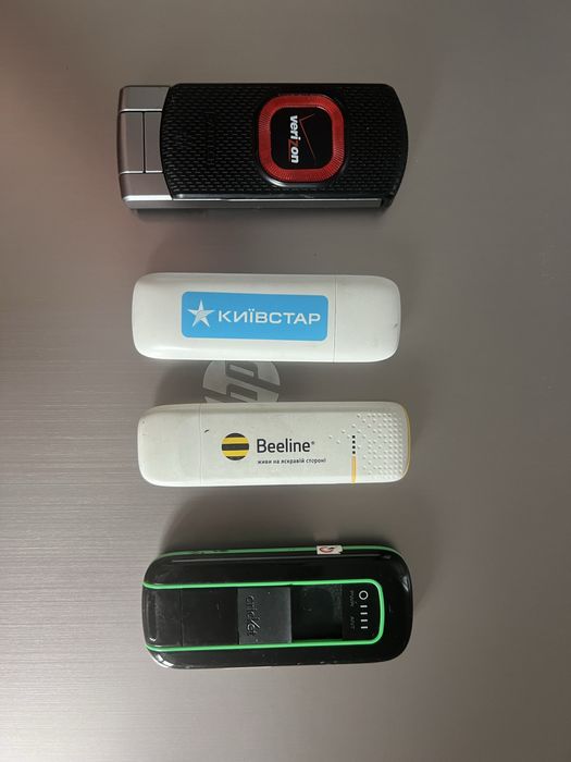 3g 4g модеми різних виробників Pantech Huawei ZTE cricKet