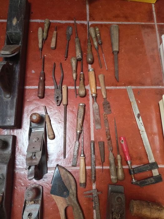 Ferramentas de Carpinteiro antigas