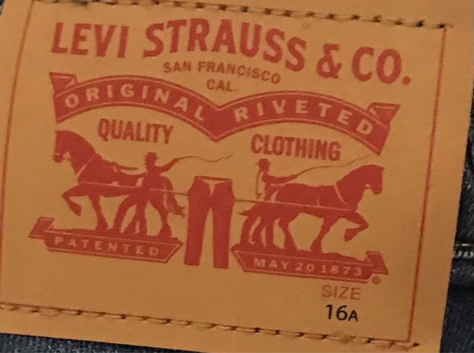 Calças de ganga levis 16A