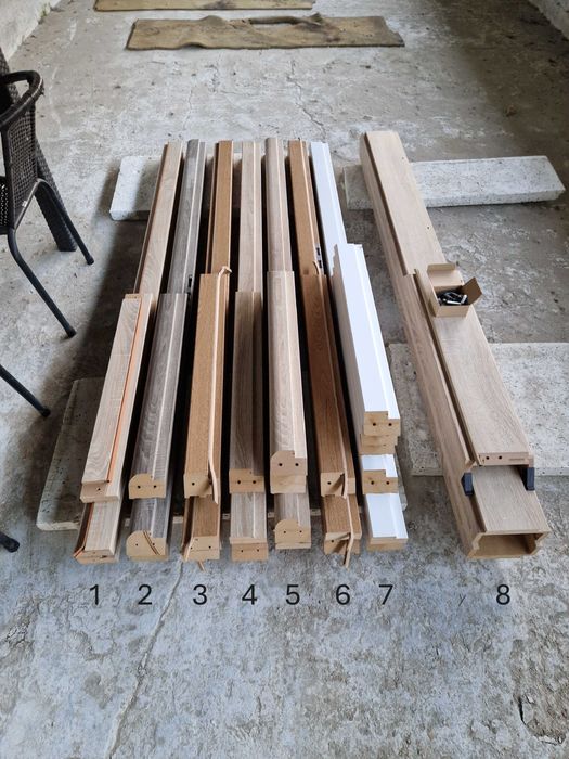 Ościeżnice - różne kolory