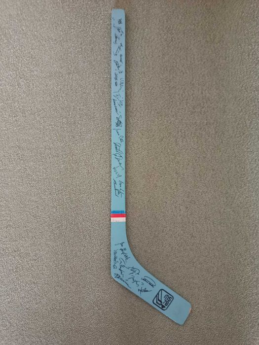 Хобби. Хоккей. Хоккейная клюшка. Сокол Киев СССР/Украина 1981. Польди Кладно Чехия. Чемпионат мира 1978