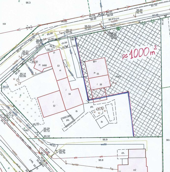 Dom stara zabudowa z budynkiem gospodarczym na działce 1000m2