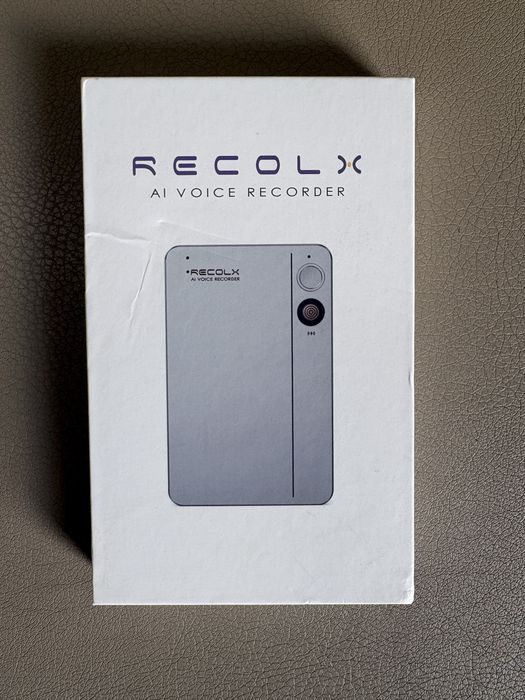 RECOLX AI Voice Recorder (модель JYDH-100)