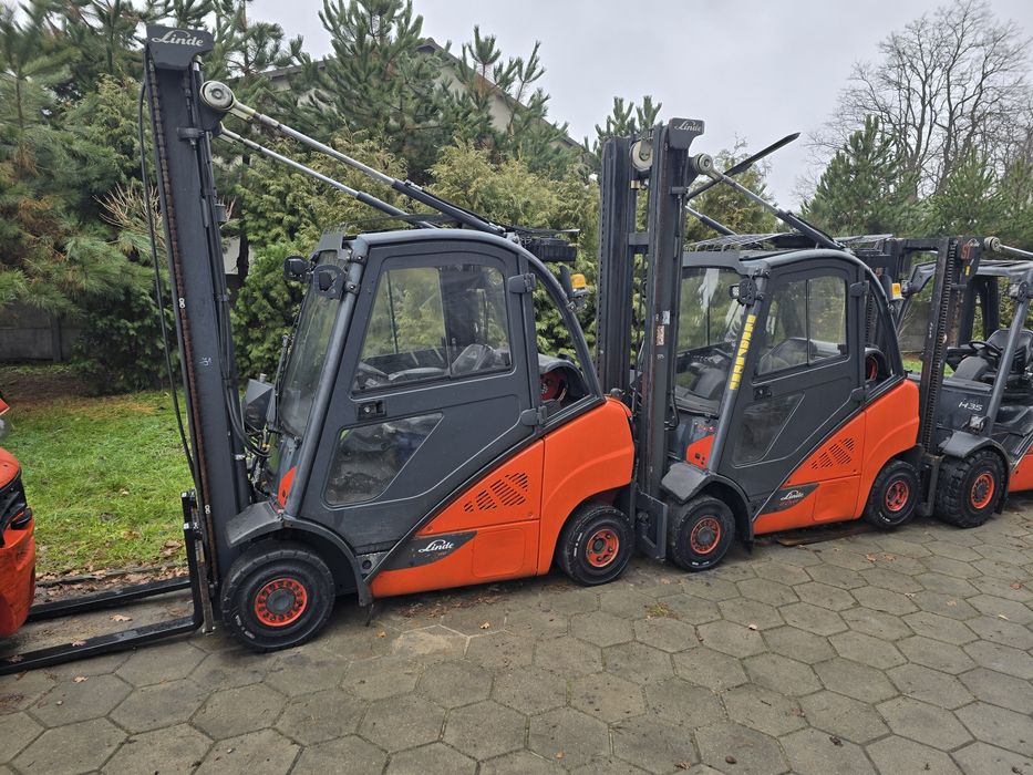 Linde H25T-01 import Niemcy 4 sekcje