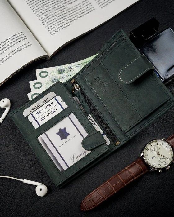 portfel skórzany rfid loren