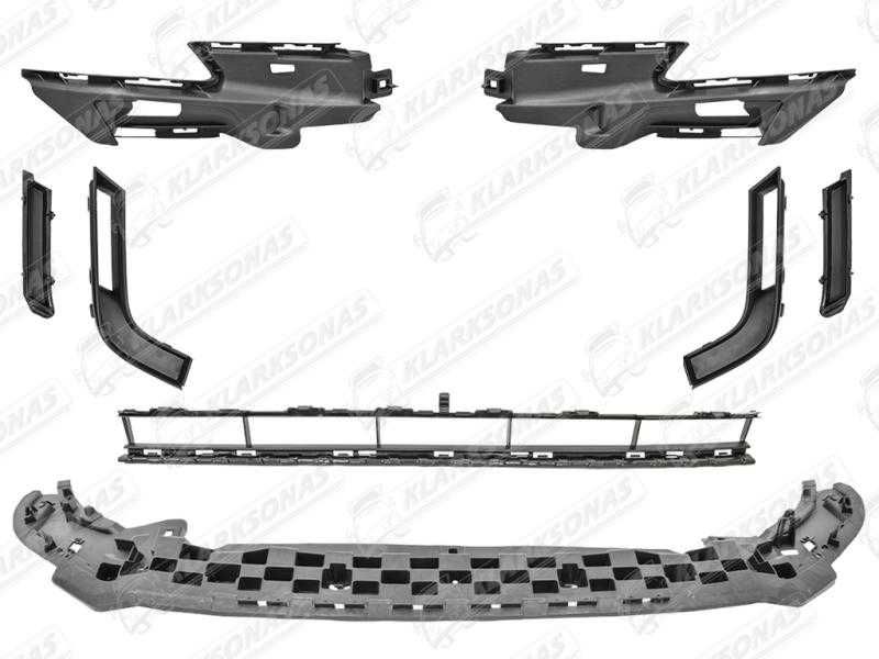 Бампер передній компл. S3 SEDAN на AUDI A3 (8V) 2016-2020, PAD04078S3