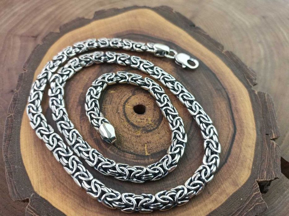 Серебряная цепочка Лисий Хвост, подвид Византии. Ланцюг срібний