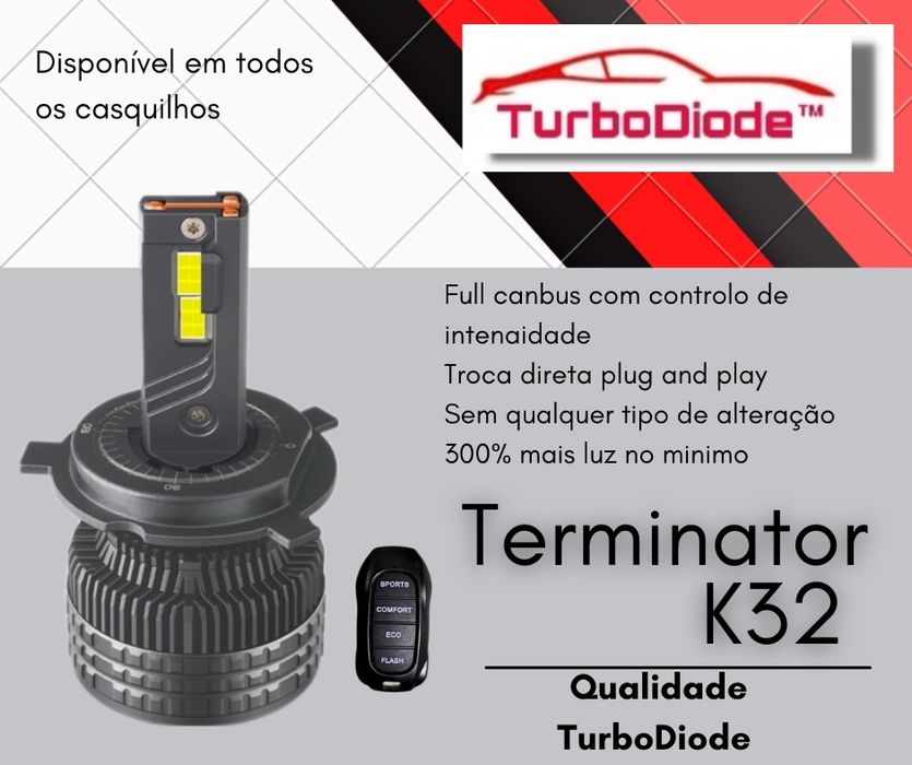 Terminator K32 Led H1 H7 H4 H11 H8 H9 HIR2