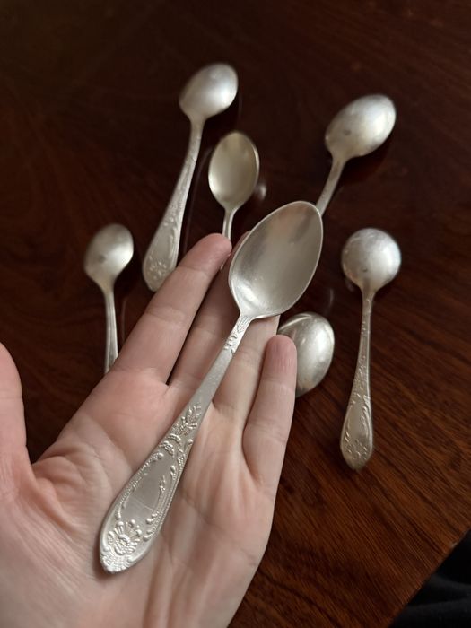 Мельхірові чайні ложечки СССР