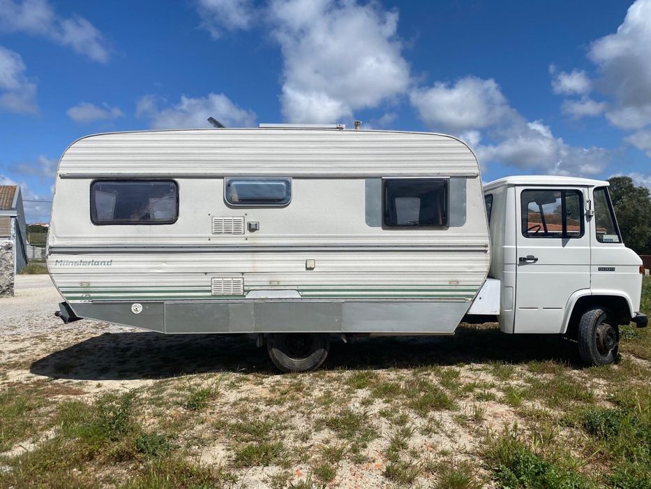 Mercedes 508 - autocaravana / carrinha - carta de conducao de LIGEIROS