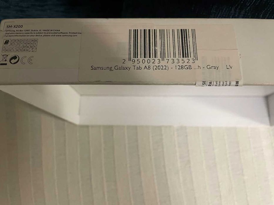 Samsung Galaxy Tab A8, 128 gb, como novo