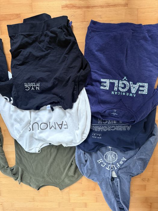 Bluzy roz. XS 34 - 6 sztuk