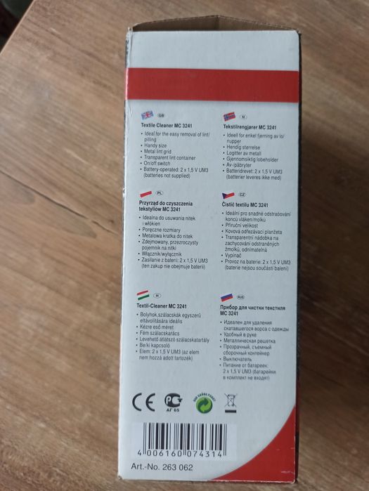 czyszczenie tekstyliów golarka do ubrań
