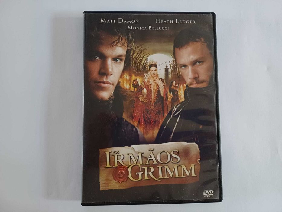 DVD - Os Irmãos Grimm, com Matt Damon, Heath Ledger, Monica Bellucci