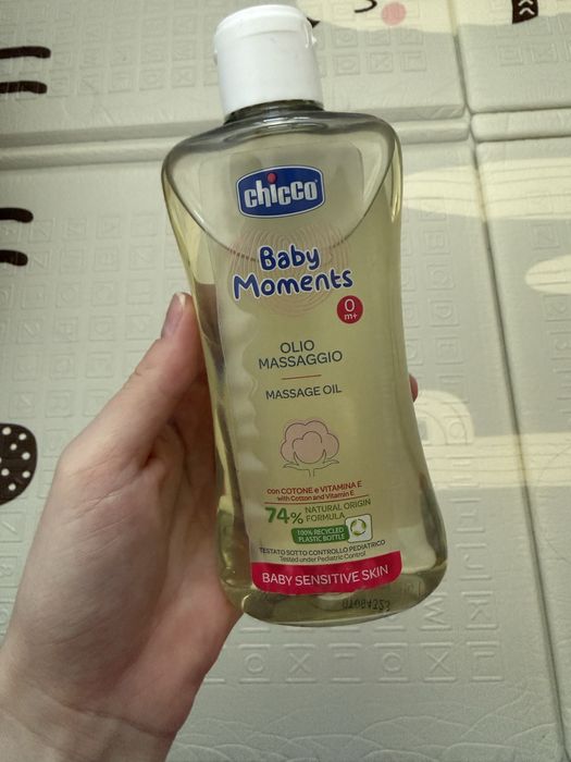 Масажна олія від chicco